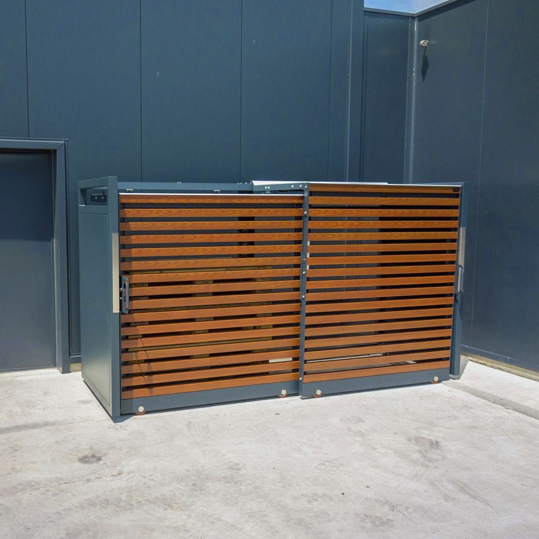 Recycling bin enclosure StyleOUT® LINIS 2x1100 Dukin d.o.o.