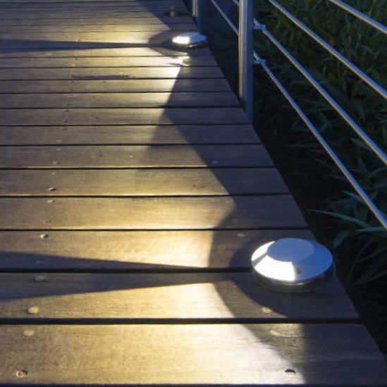 Inground light fixture FLEA C FRANCESCONI LED / round / IP67