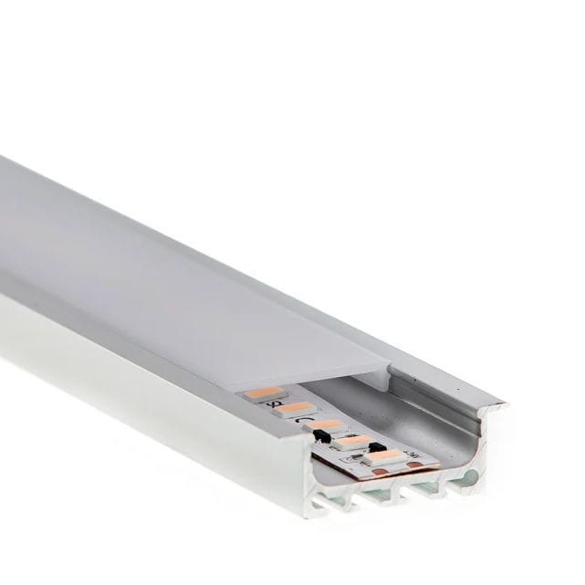 Recessed lighting profile - SLC B2 - The Light Group - LED / commercial