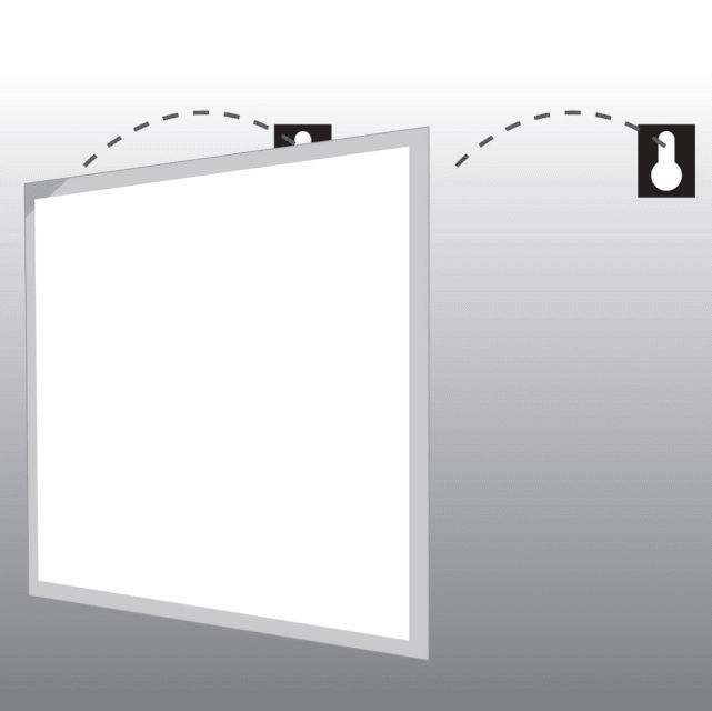 Wallmounted LED panel SLC The Light Group