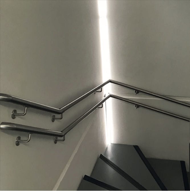 Wallmounted lighting profile SLC C1 The Light Group ceiling / LED / corner