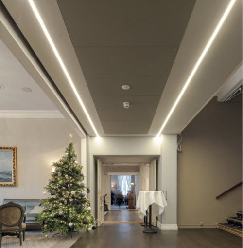 Builtin lighting profile SLC B6 The Light Group LED / commercial