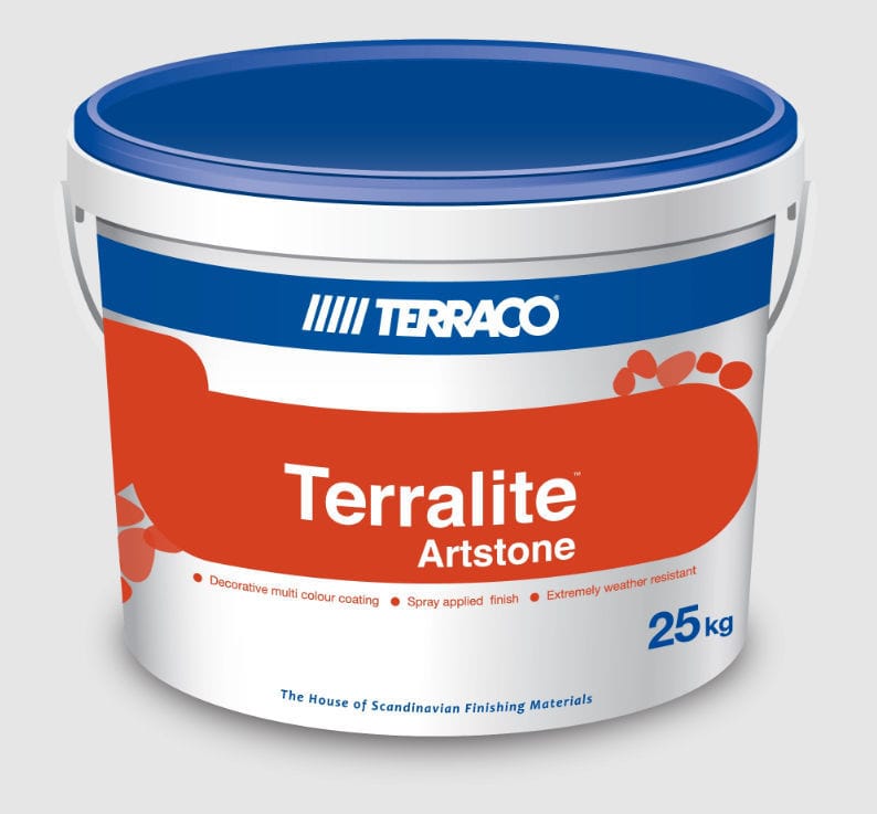 Decorative coating TERRALITE ARTSTONE Terraco LLC. Ltd indoor / outdoor / for wall