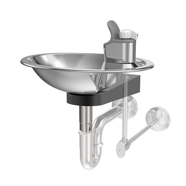 Wallmounted drinking fountain FLF120 OASIS indoor / stainless