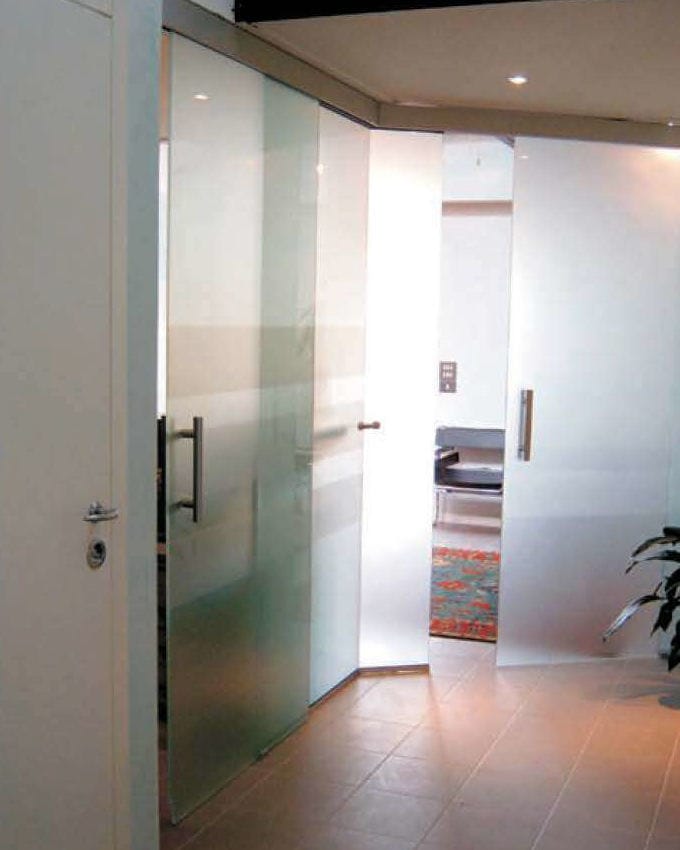 Aluminum sliding system - Praktica - Casma - glass door / concealed ...