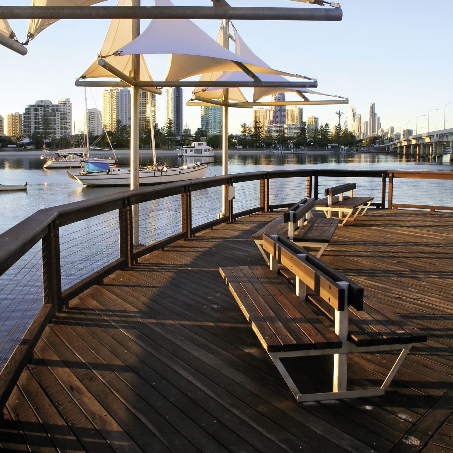 Solid wood deck board Ribadao Wood Boutique ipe / for public space