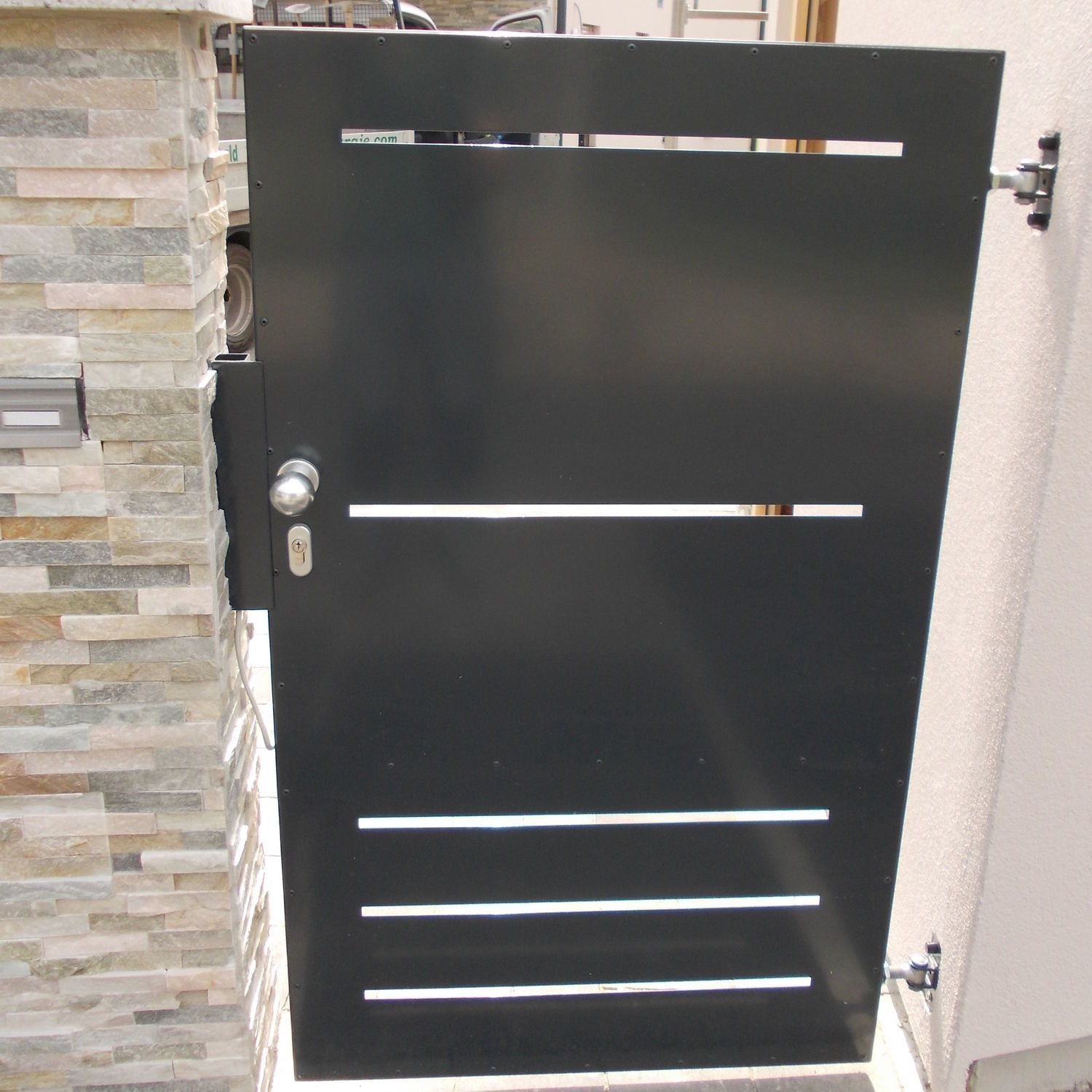 Metal Double Garden Gates & Pedestrian Gates | 48''x48'' I