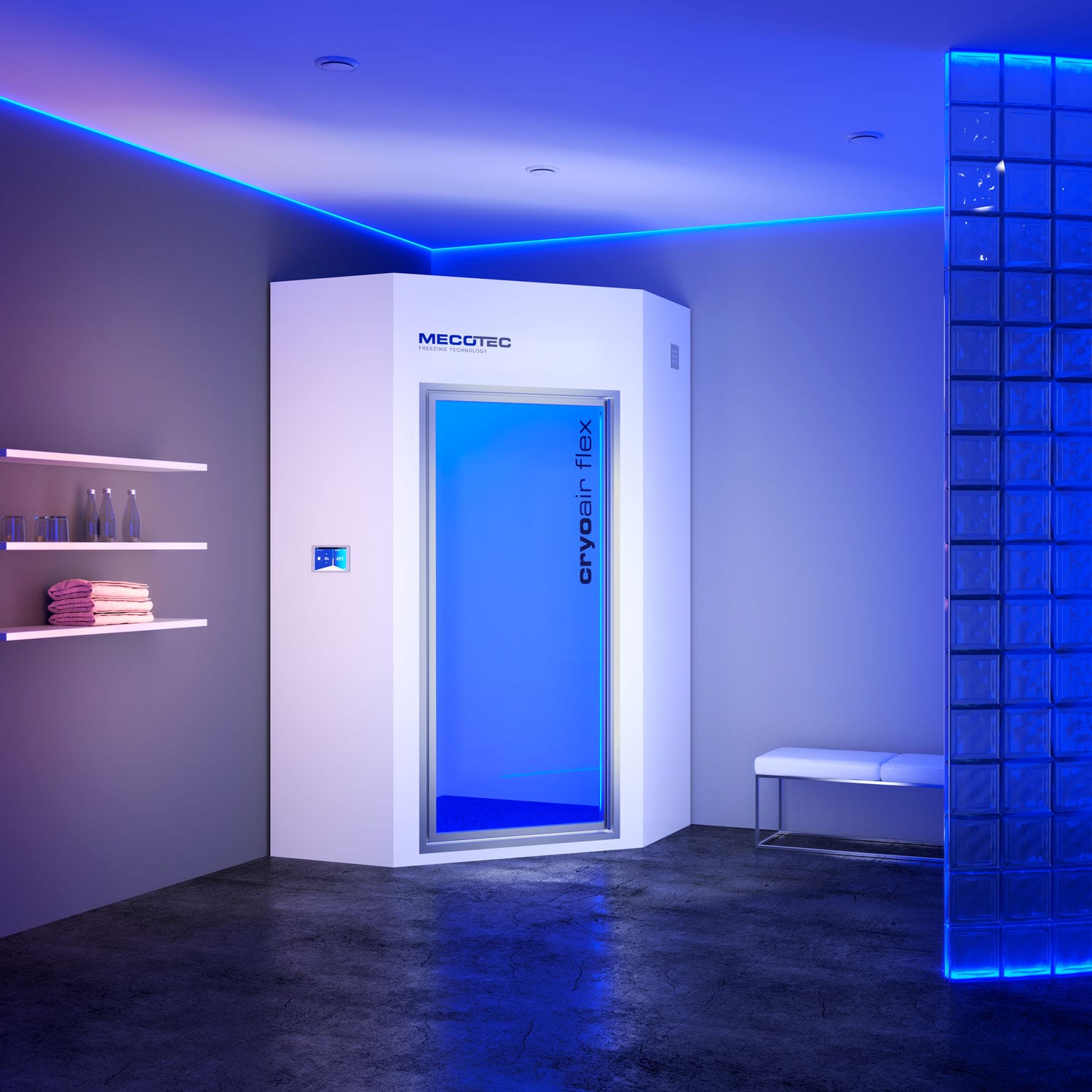 Whole Body Cryotherapy Chamber CRYOAIR FLEX MECOTEC 2 persons 
