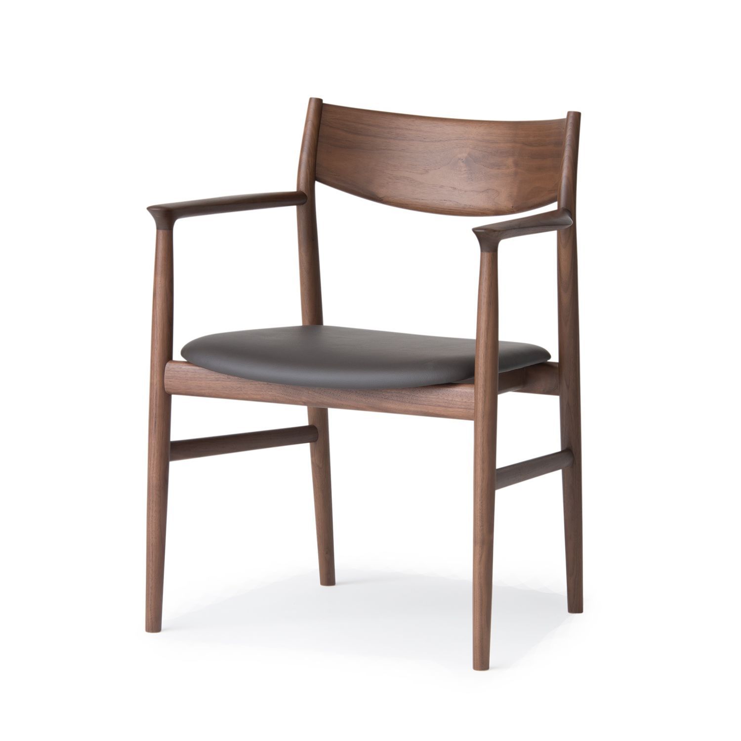 Contemporary dining chair - KAMUY - CondeHouse - fabric / leather ...