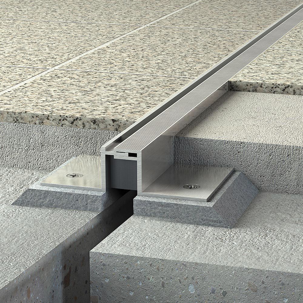 Aluminum expansion joint INTRATEC 060A01 Vexcolt UK for floor