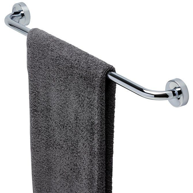 1-bar towel rack - 915531-60 - Geesa - wall-mounted / chromed metal ...