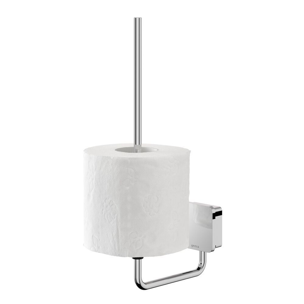 Wall-mounted toilet roll holder - 917912-02-A - Geesa - stainless steel ...