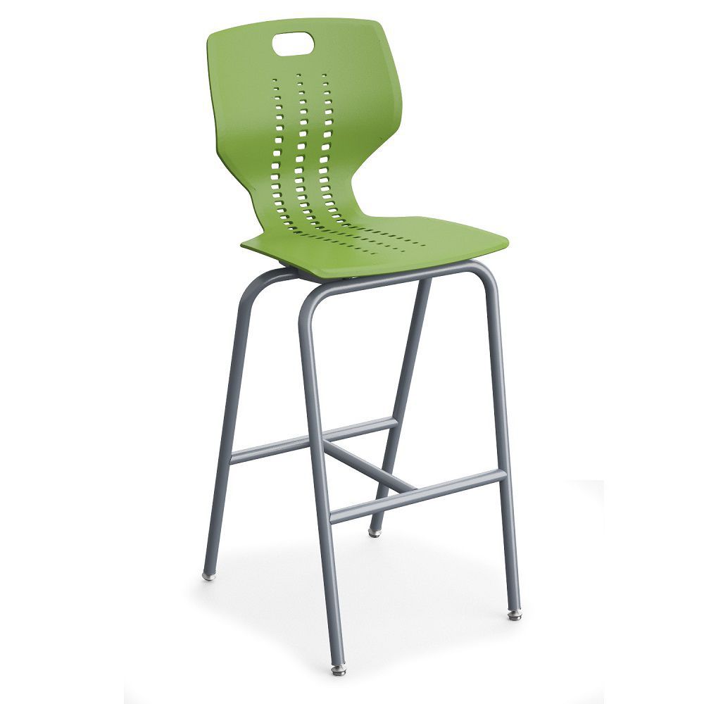 Contemporary bar chair EMOJI PARAGON FURNITURE INC steel / plastic / ergonomic