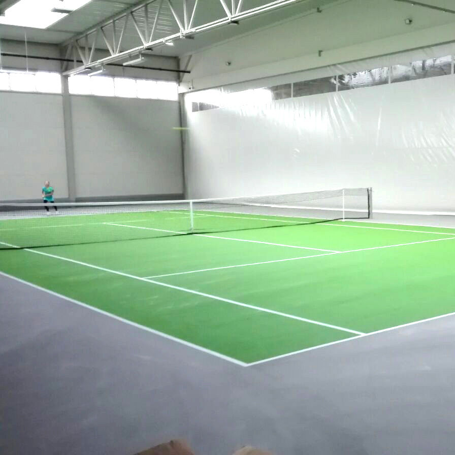 Acrylic sports flooring POLYFLEX AELIN KDF Sports Flooring Production indoor / for