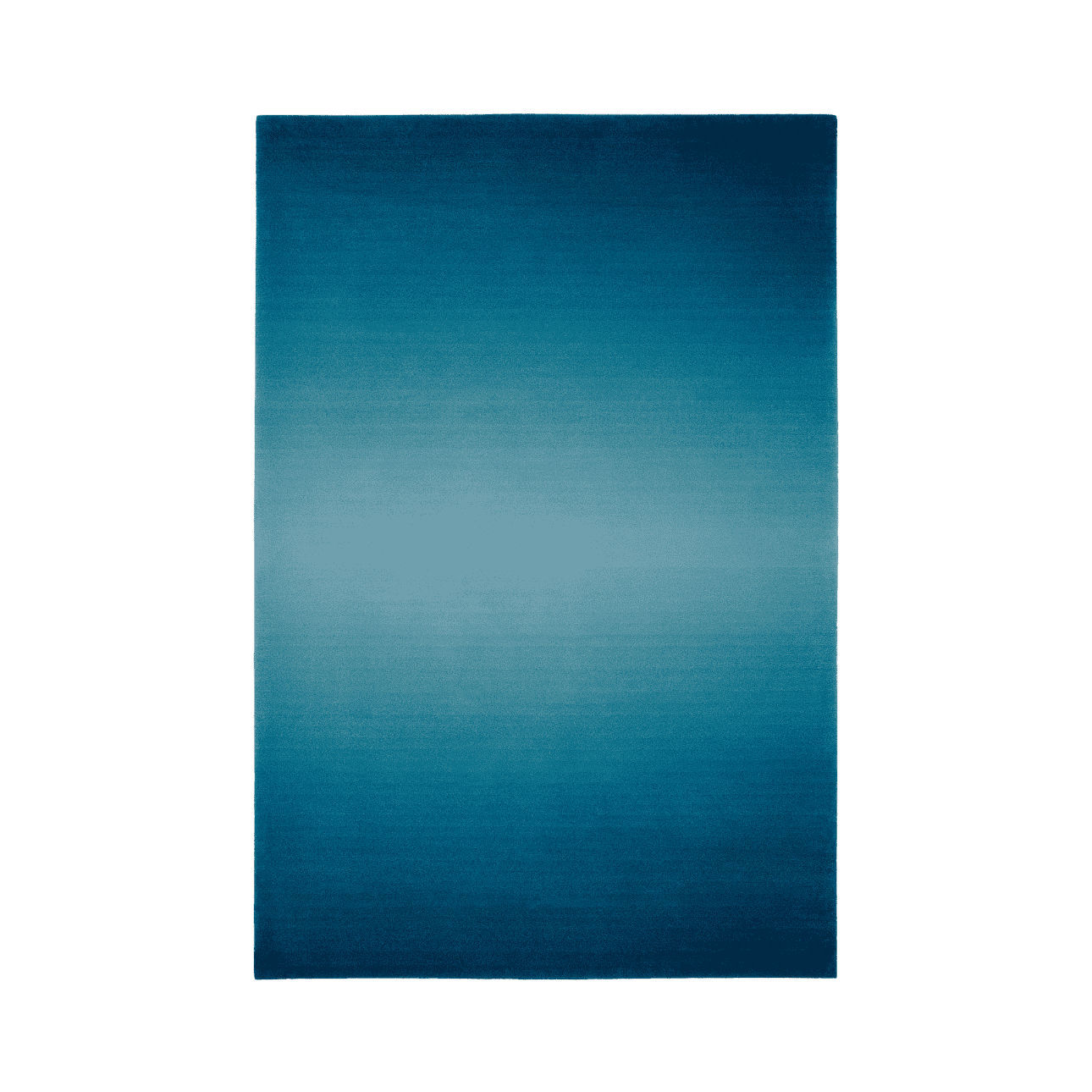 Blue rug - Double Turquoise blue - Alp Carpets - contemporary / plain ...