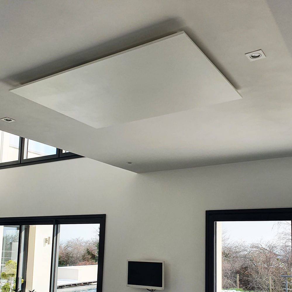 Electric radiator - CI-BLANC-008-PLAFOND - Heat4all France - 600 w ...