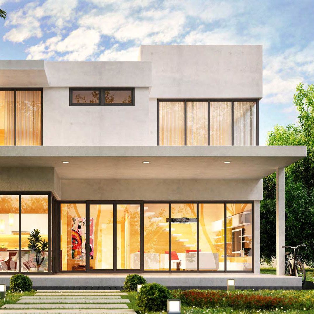 Swing patio door CORTIZO COR 80 Termo Express anodized aluminum