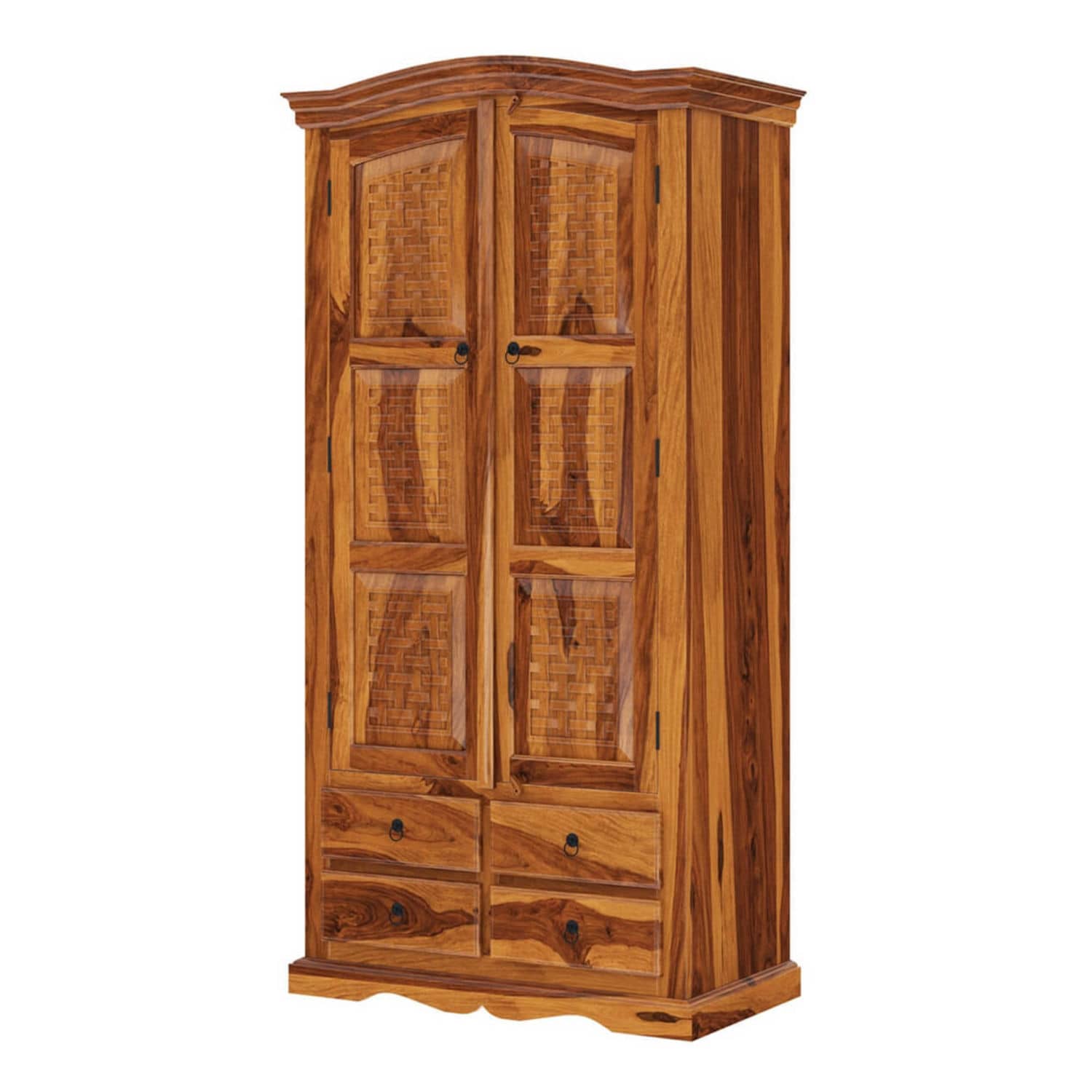 Traditional wardrobe - REBECCA - Furniture BoutiQ - solid wood ...