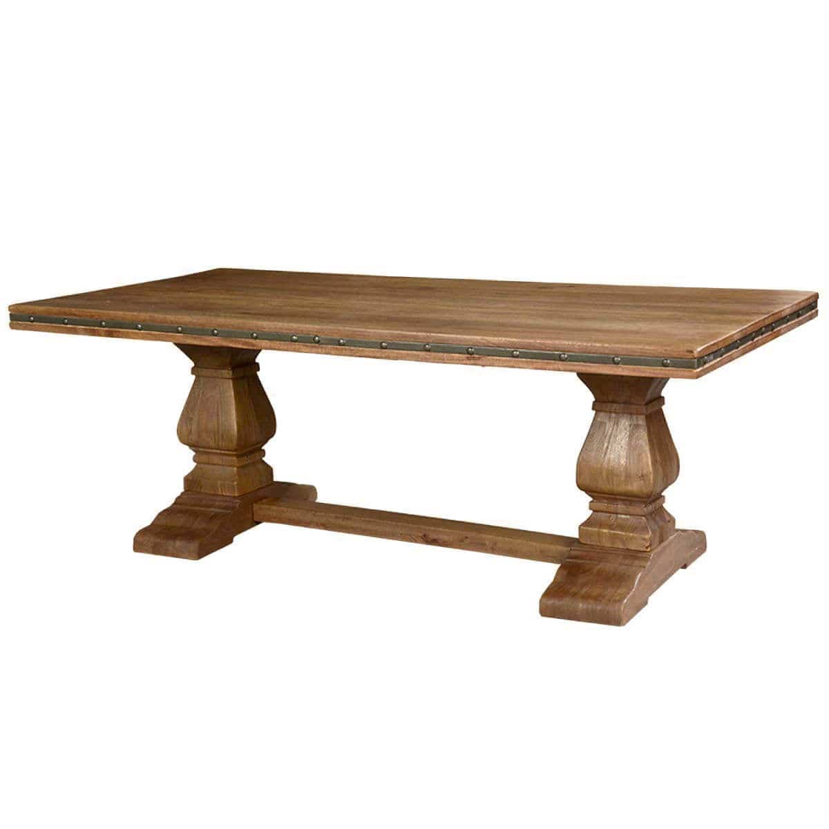 Traditional Dining Table Gemina Furniture Boutiq Solid Wood