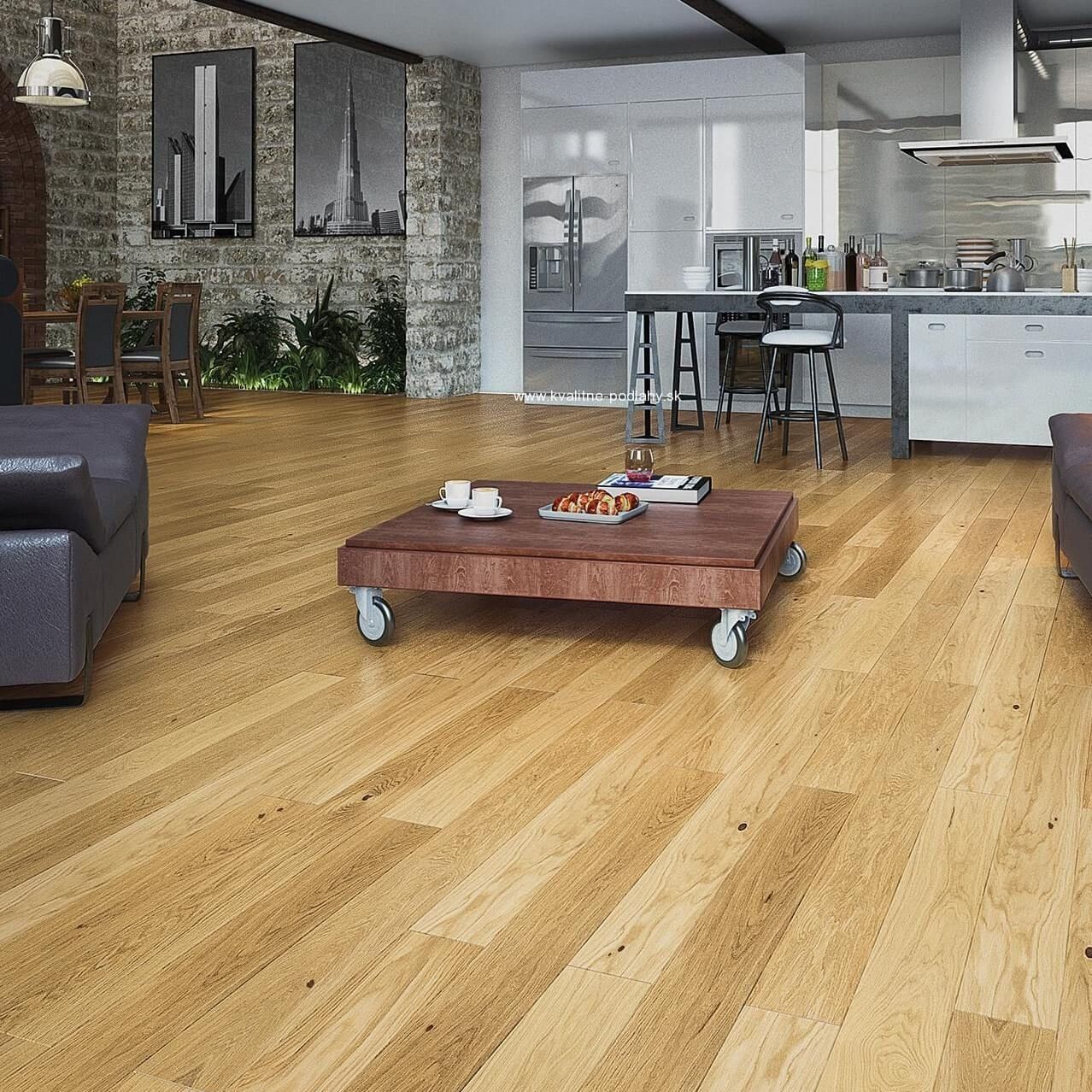 Solid parquet floor - NOBLESS NATUR' - Décoplus Parquets - european oak ...