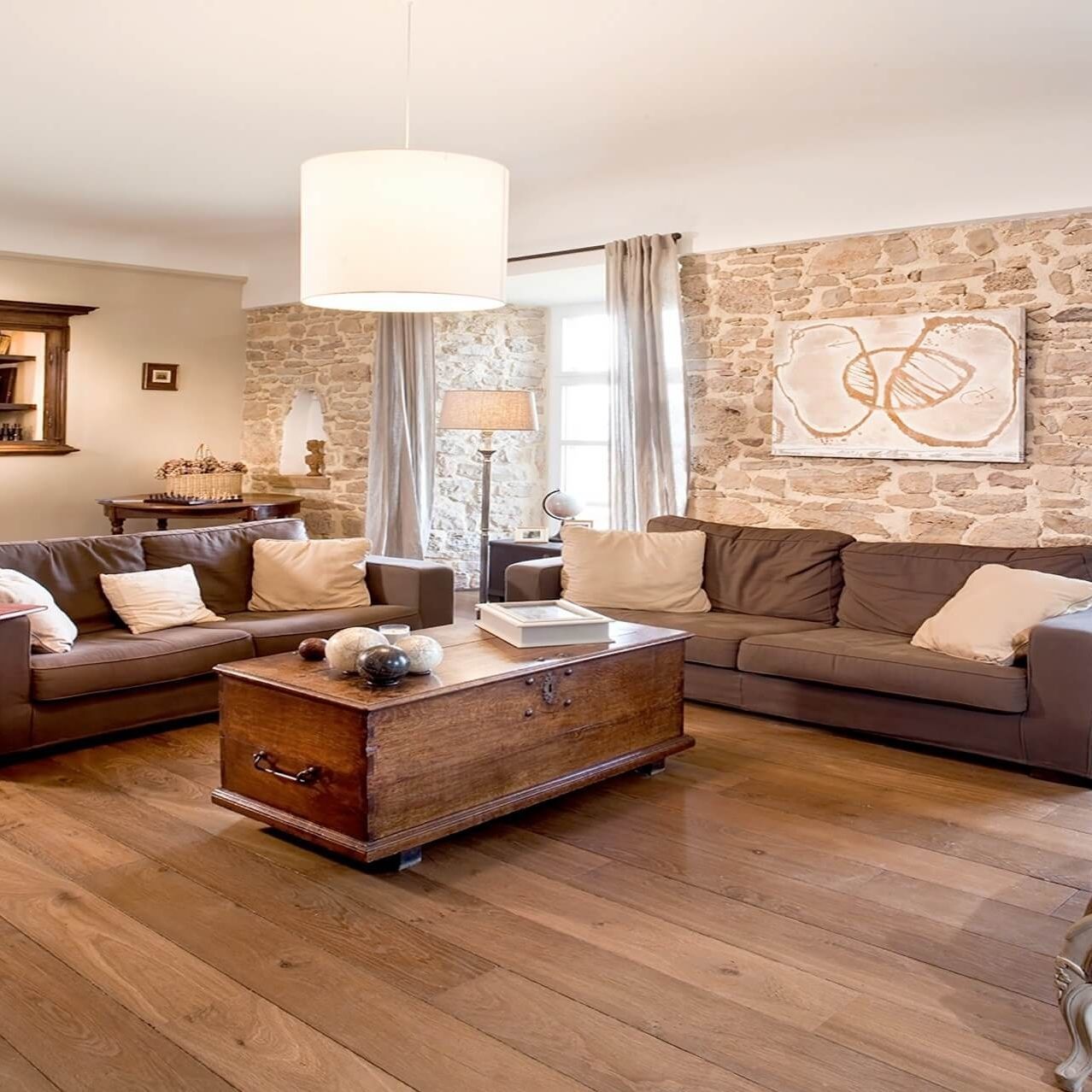 Solid parquet floor - MARRON FUME - PA4 - Décoplus Parquets - european ...