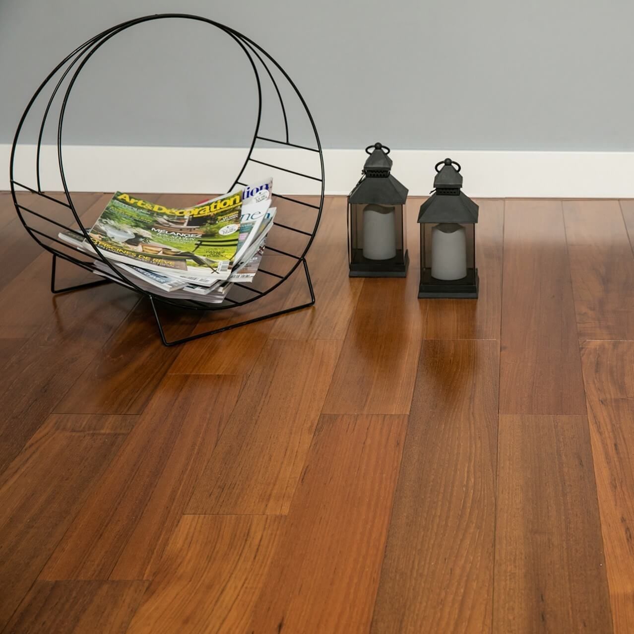Engineered parquet floor TECK SELECT Décoplus Parquets teak