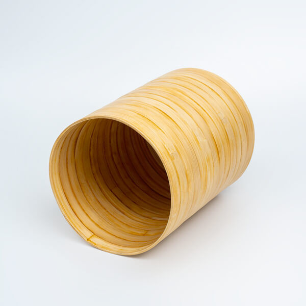 Public trash can BUCKET Bambusa Bali bamboo / contemporary