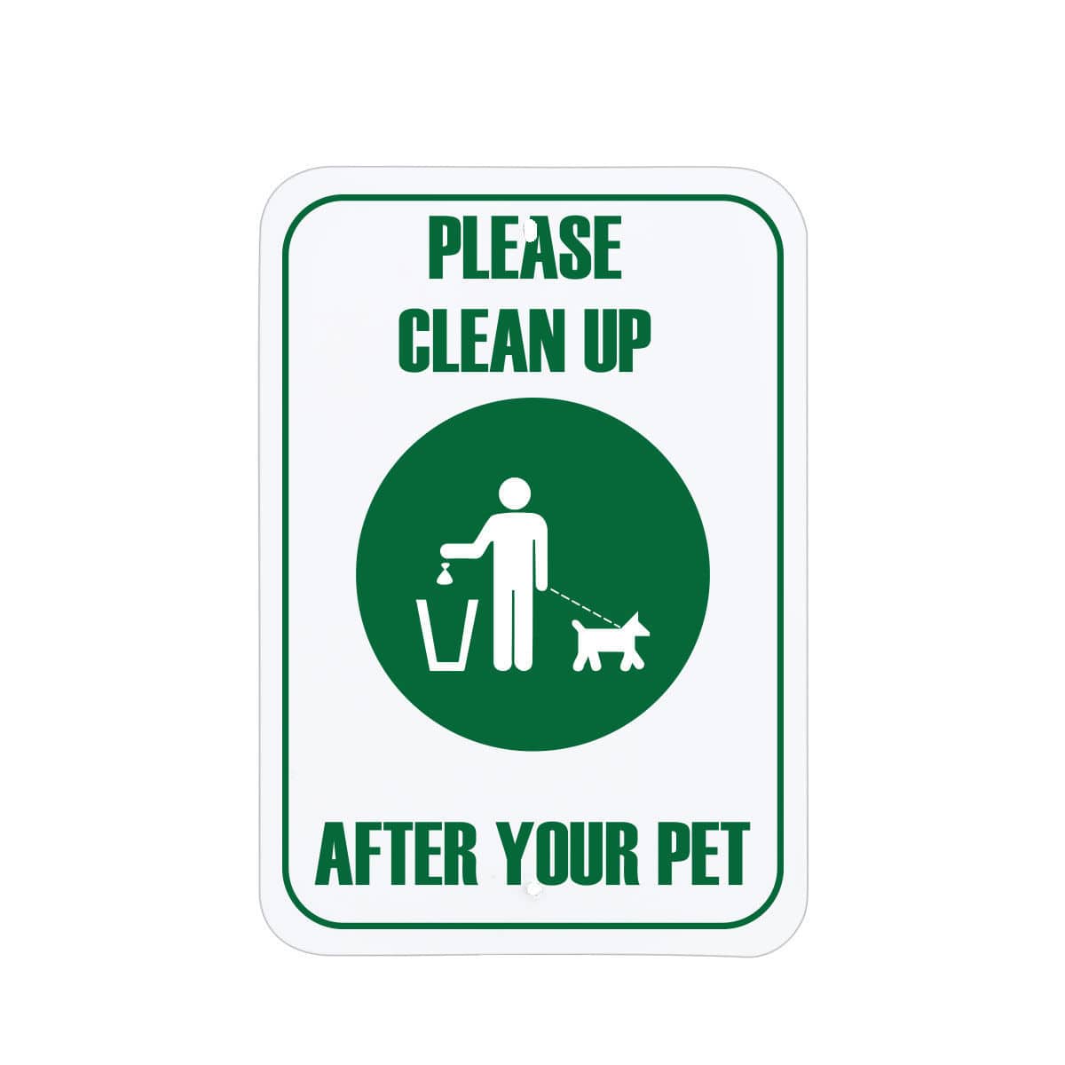 Dog park signage plate - CLEANUP - FEPRO - outdoor / freestanding ...