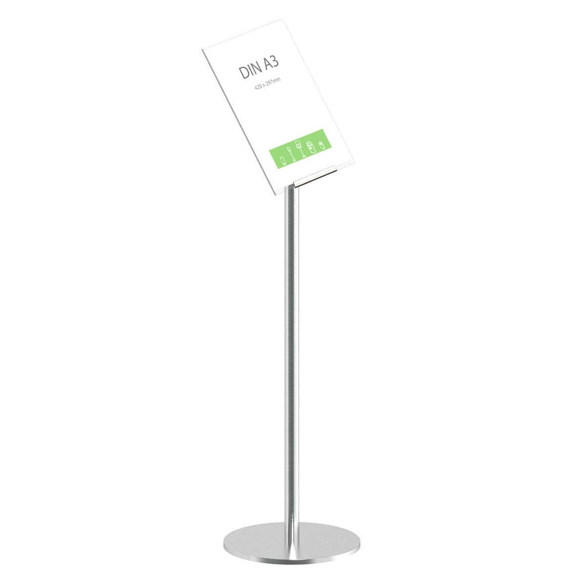 Display panel with long legs - Q EZI UNI CLIP SIGN ANGLED - FEPRO ...