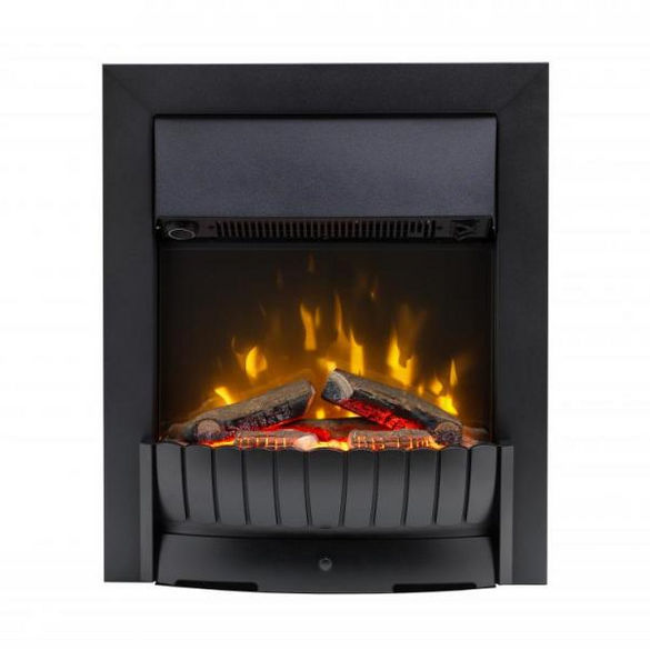 Electric open hearth - Clement - Dimplex - 1-sided / metal / for fireplaces