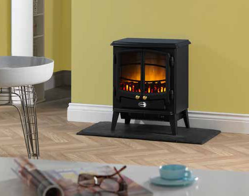 Electric Heating Stove Tango Dimplex 0 5 Kw With Legs Traditional 7687