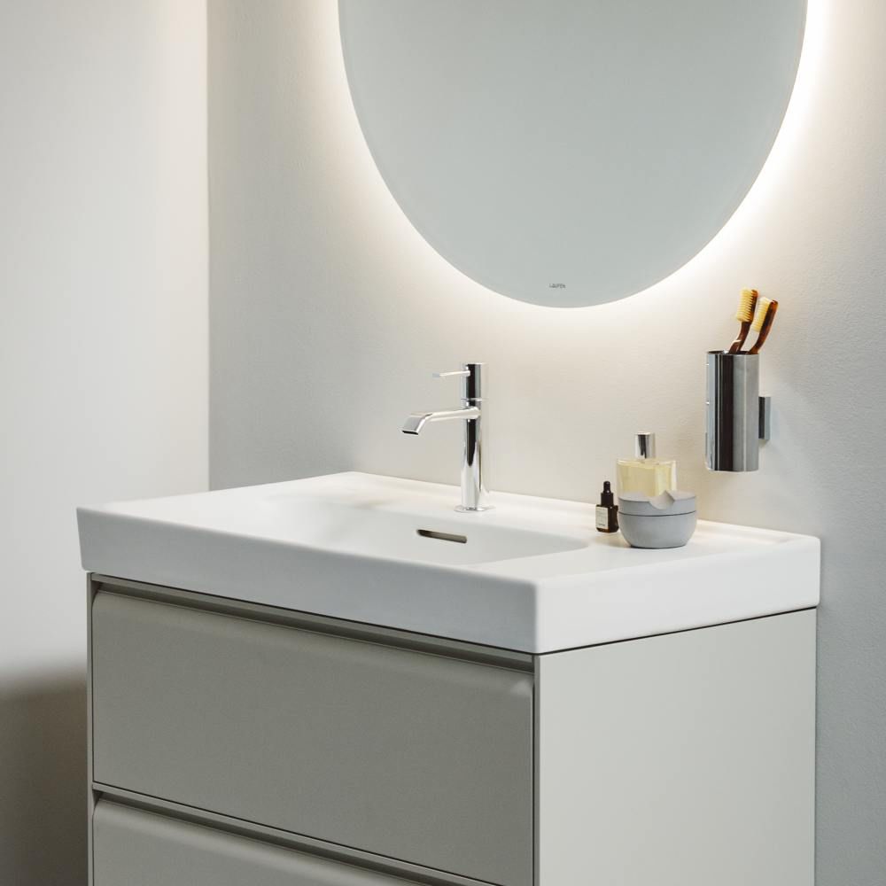 Countertop washbasin - H817116 series - LAUFEN - porcelain / high-gloss ...