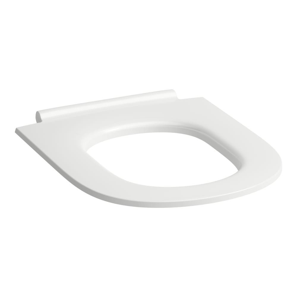 Ceramic toilet seat - H8910840 series - LAUFEN - white / beige / gray