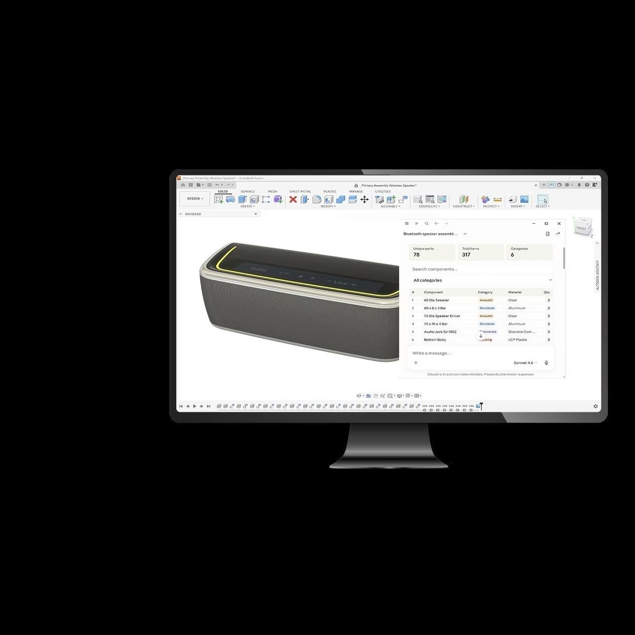 AI software - Autodesk - design / 3D