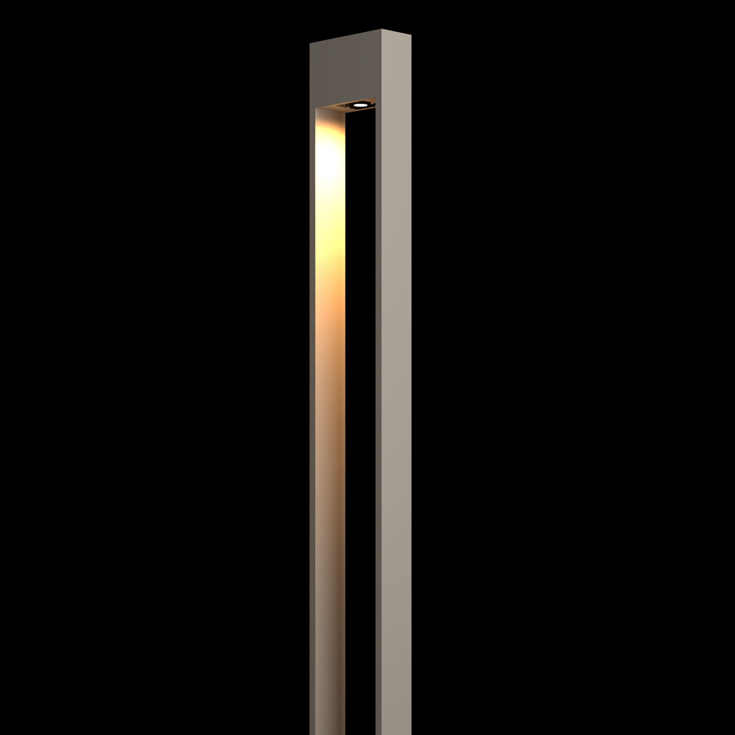 Contemporary light column GALATA Light34 Lighting extruded