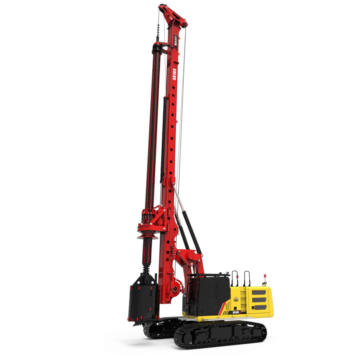Rotary drilling rig - SR215-C10 - SANY GROUP - diesel engine ...
