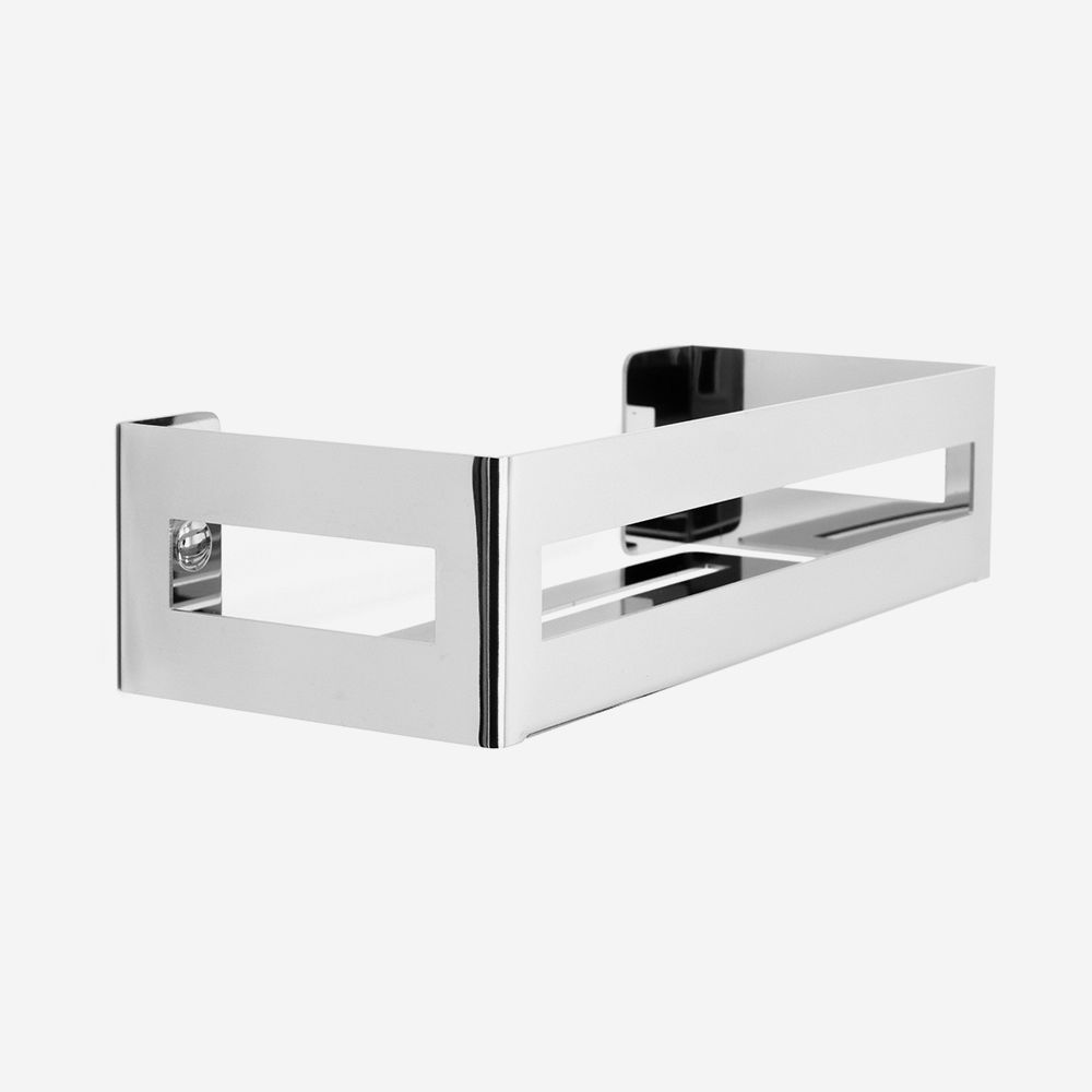 Wallmounted shelf CLASS BATH BAZAAR contemporary / inox / bathroom
