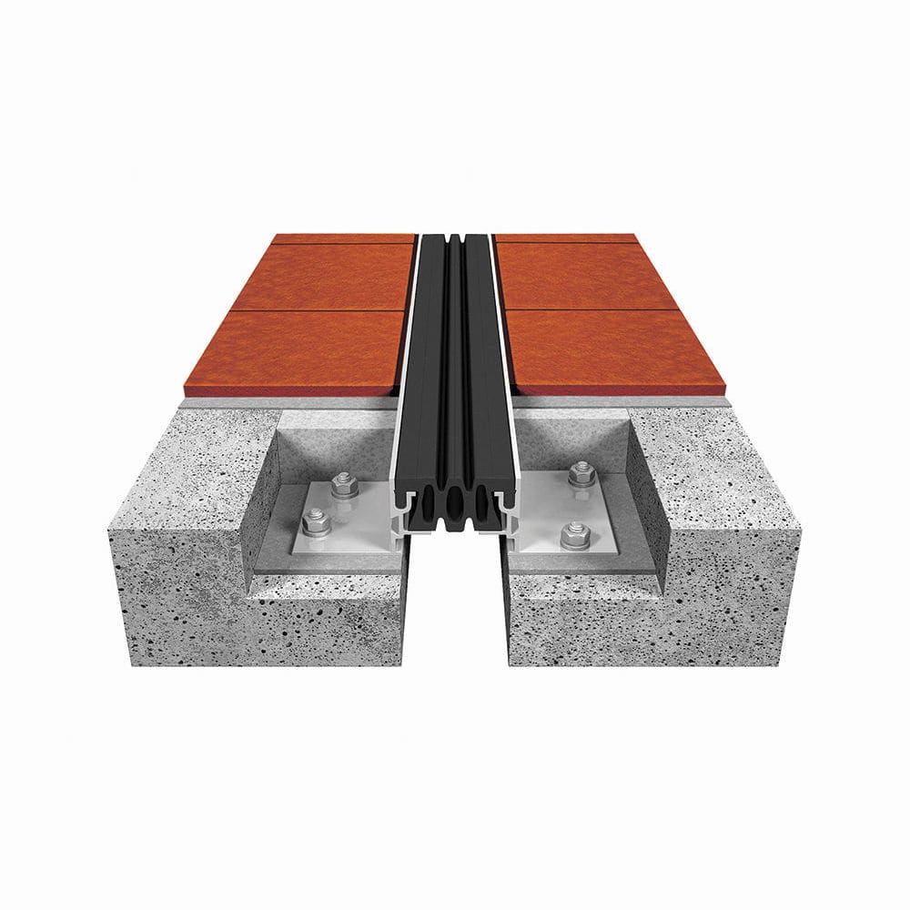 PVC expansion joint HOHD & HOHDS SERIES CS Construction Specialties aluminum / stainless