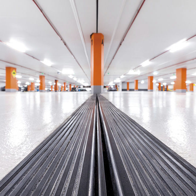 Elastomeric joint cover ZIP BLOCK (ZB) SERIES CS Construction