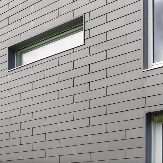 Fiber cement facade system - BORONDA - Cedral - fire-resistant ...