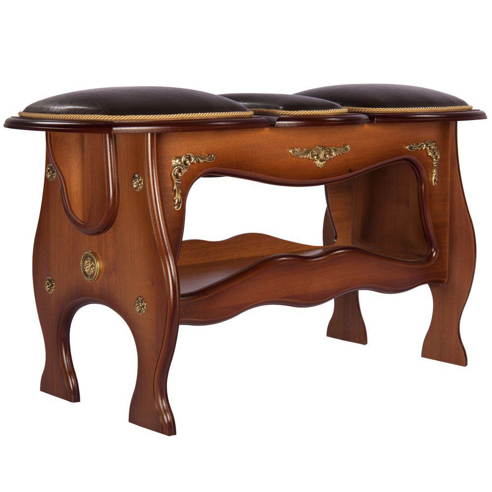 Traditional bench Trio Bogacho MDF / synthetic leather / without backrest