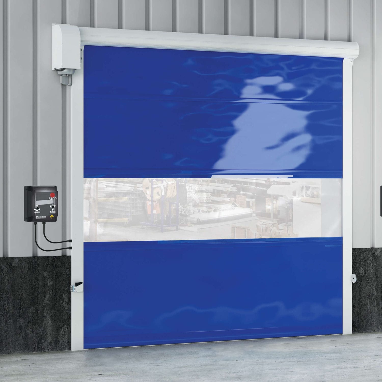 Roll-up door automation - ECO PLUS - Motorline Professional - sliding