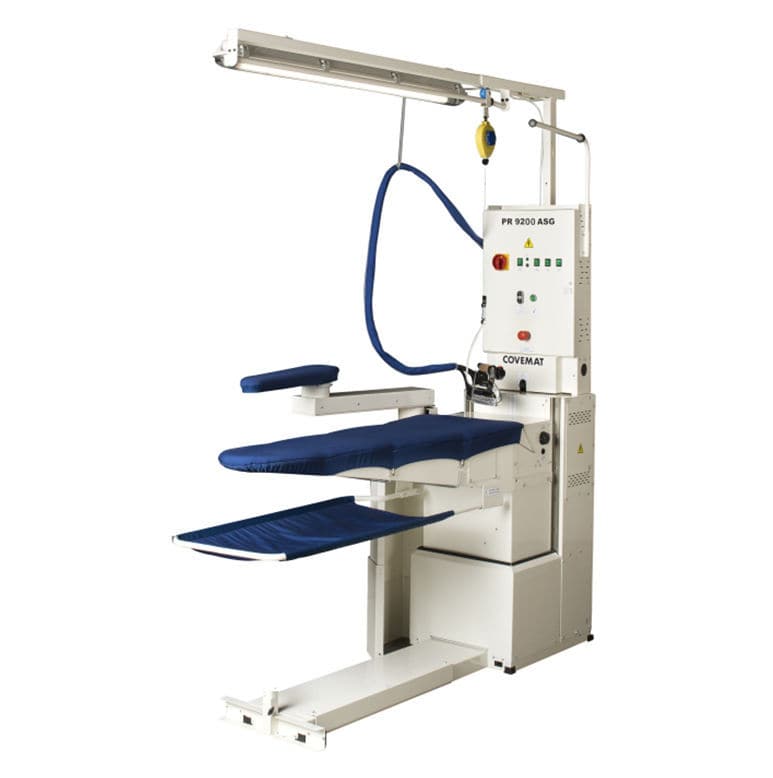 Commercial ironing board PR 9200 E AG ASG COVEMAT vacuum / blower