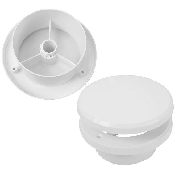 Plastic ventilation grill ANEMOSTATE airRoxy Sp. z o.o. round