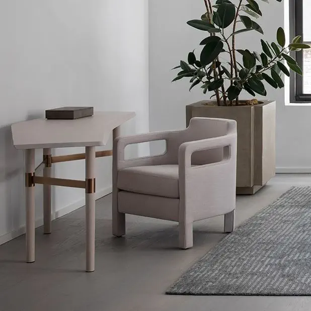 Contemporary office armchair - Jinbao Street - MAN OF PARTS