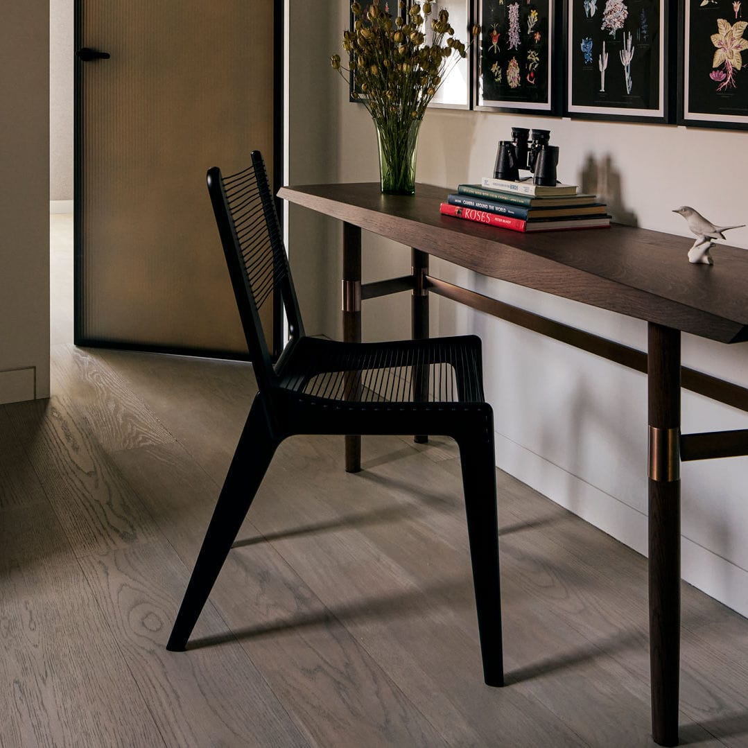 Contemporary chair - Cord - MAN OF PARTS - indoor / fabric / leather