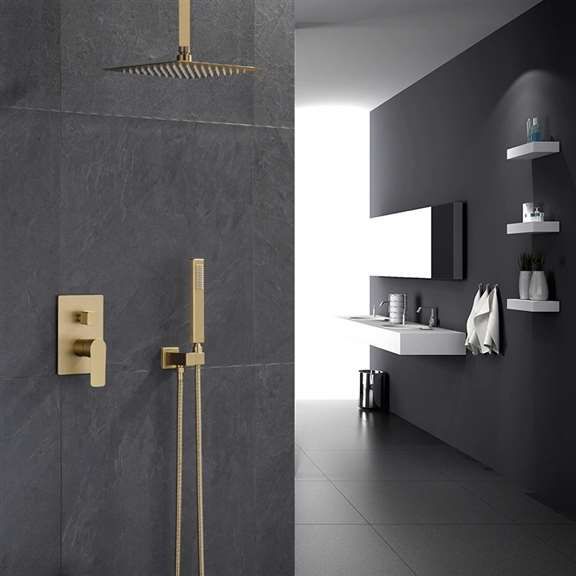 Wall-mounted Shower Set - Napoli - Fontanashowers - Contemporary   With 