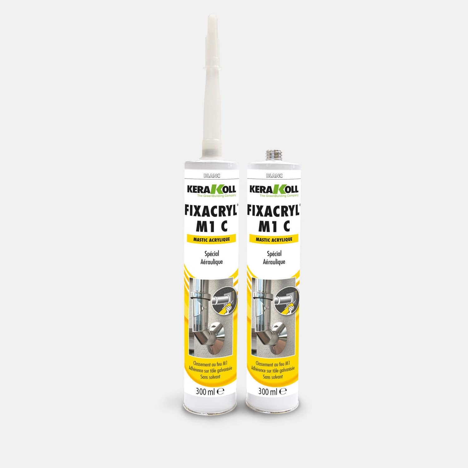 Plastic sealant FIXACRYL® M1 KERAKOLL acrylic resin / adhesive