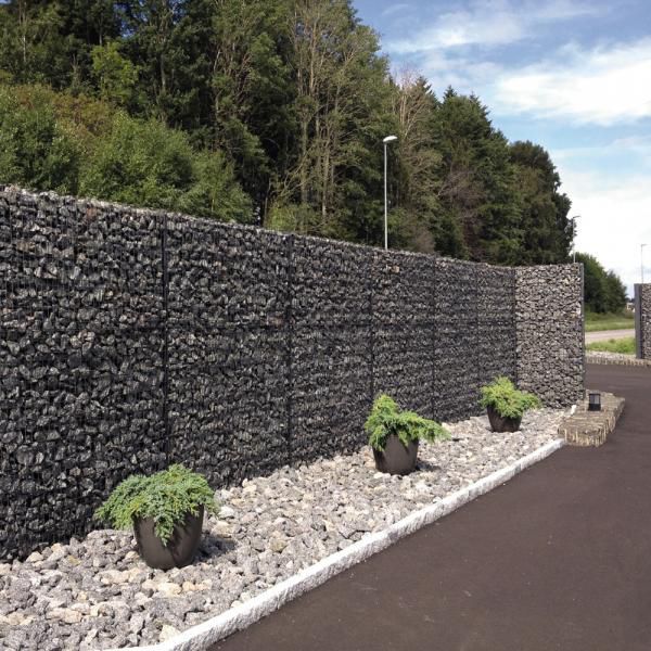 Modular gabion - ZENTURO - Betafence International - exterior / for ...