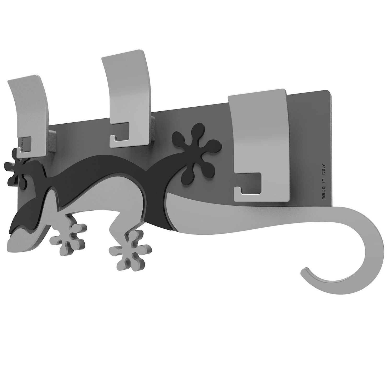 Wall Gecko Racks Wall-mounted coat rack - gecko - Calleadesign snc di L. Callea e C ...